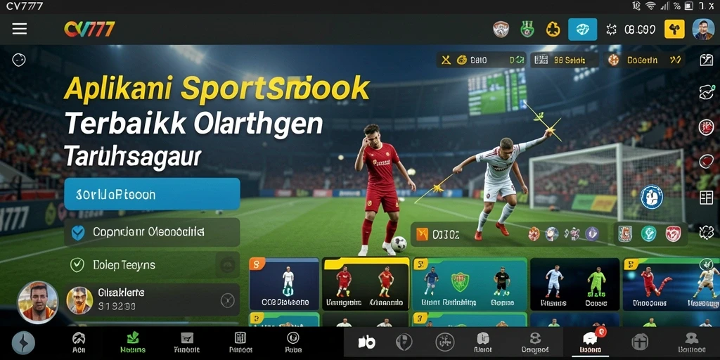 Tangkapan layar gameplay aplikasi Sportsbook CV777 yang menarik.