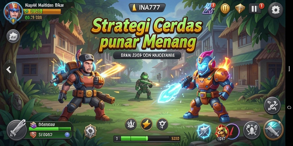 Tampilan gameplay yang menakjubkan dari INA777, penuh strategi dan taktik.