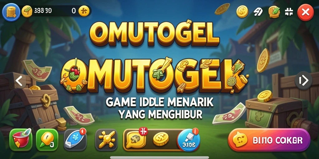 Screenshot OMUTOGEL yang menampilkan gameplay Idle yang seru.