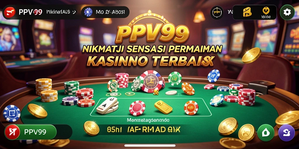 Tampilan gameplay seru dalam aplikasi Kasino PPV99.