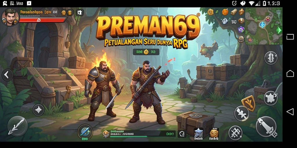 Screenshot utama menunjukkan pertarungan seru dalam PREMAN69 yang memukau.