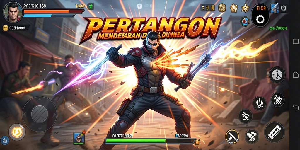 Gameplay seru penuh aksi dari PRG168 yang menantang.