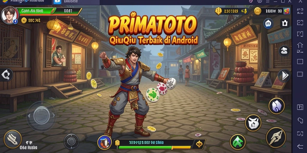 Tampilan gameplay seru di PRIMATOTO, siap tantang Anda.