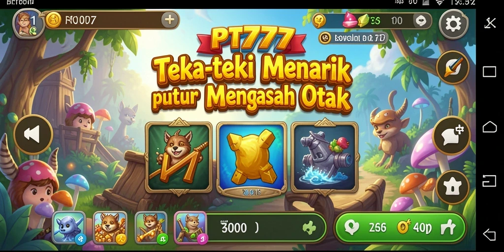 Tampilan gameplay PT777 yang menantang dan seru.